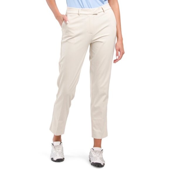 G/FORE Stone Stretch Tech Twill Straight Leg Trousers